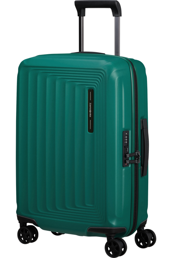 Samsonite Nuon Spinner Expandable 55cm  Pine Green