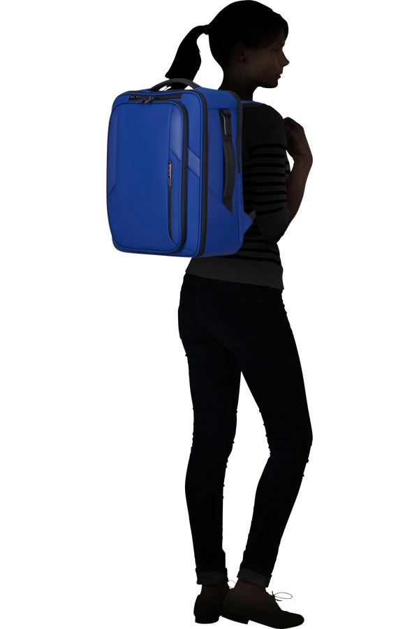 Samsonite Glazed Underseat Backpack M  Electric Blue