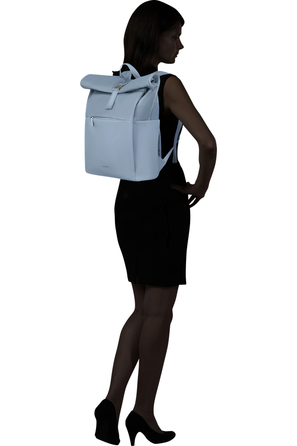 Samsonite 4Pack Laptop Rolltop Backpack 15.6'  Dusty Blue