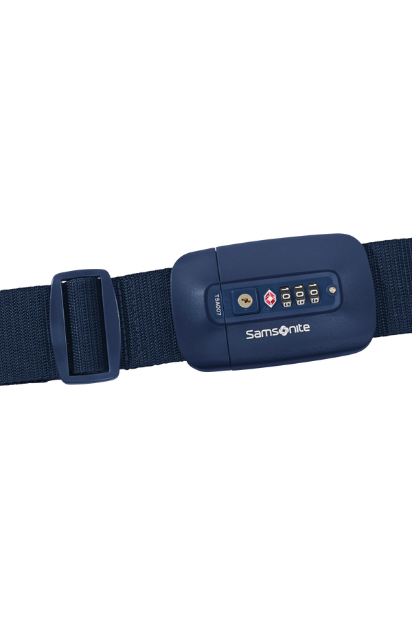 Samsonite Ta Revolution Luggage Strap/TSA Lock  Midnight Blue