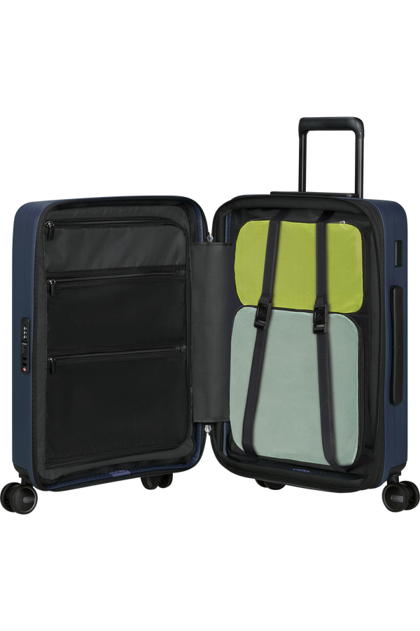 Samsonite Restackd Spinner Expandable 55cm  Midnight