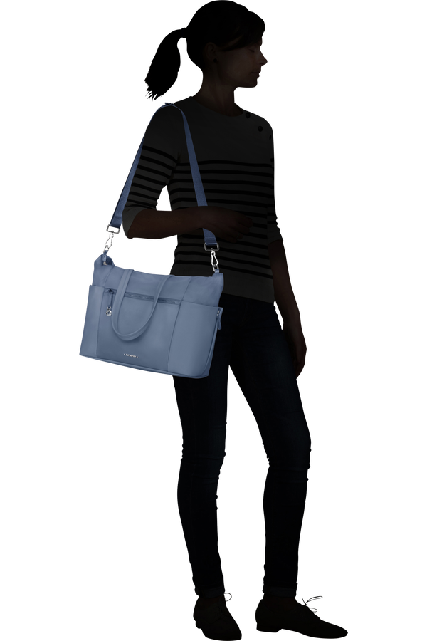 Samsonite Move Journey Travel Tote Bag 14.1'  Storm Blue