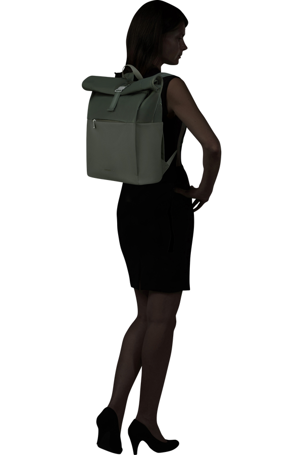 Samsonite 4Pack Laptop Rolltop Backpack 15.6'  Forest Green