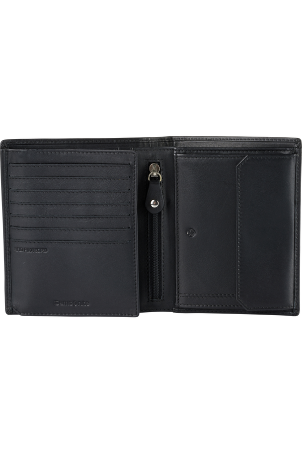 Samsonite Attack 2 Slg 122 - W 11CC+HFL+W+C+Z+2C  Black