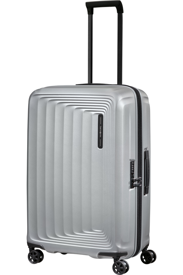 Samsonite Nuon Spinner Expandable 69cm  Matt Silver