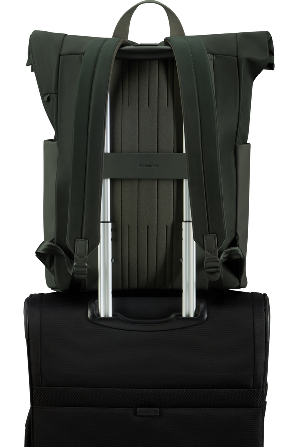Samsonite 4Pack Laptop Rolltop Backpack 15.6'  Forest Green