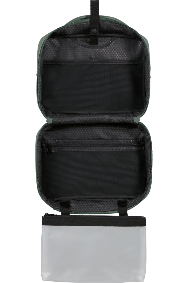 Samsonite Stackd Toilet Kit Hannging Toilet Kit  Sage