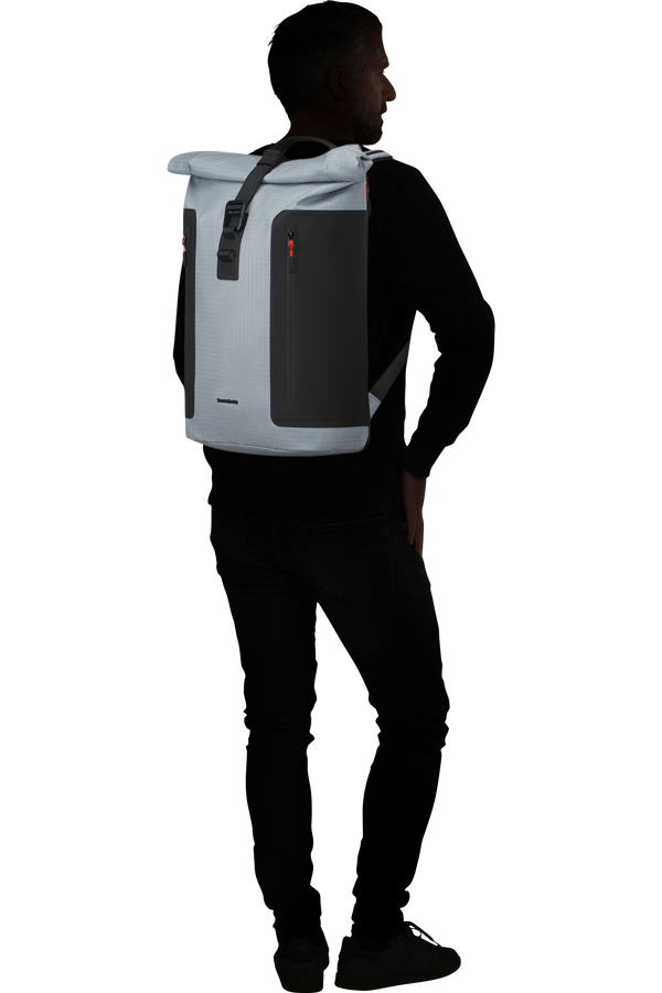 Samsonite Coatify Biz Rolltop Backpack 15.6'  Ocean/Lava