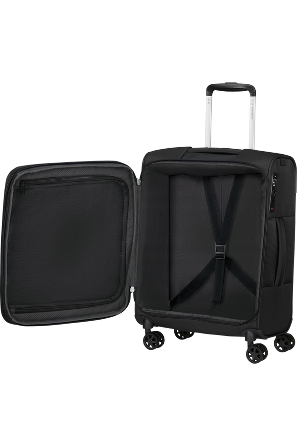 Samsonite GoTwist Spinner Exp 55cm  Black