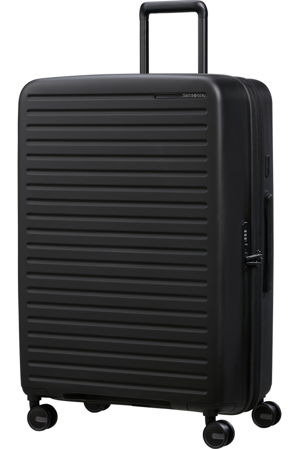 Samsonite Restackd Spinner Expandable 75cm  Black