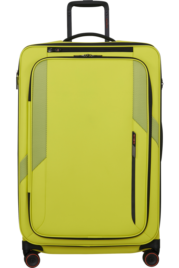 Samsonite Glazed Spinner Expandable 78cm  Lime Punch