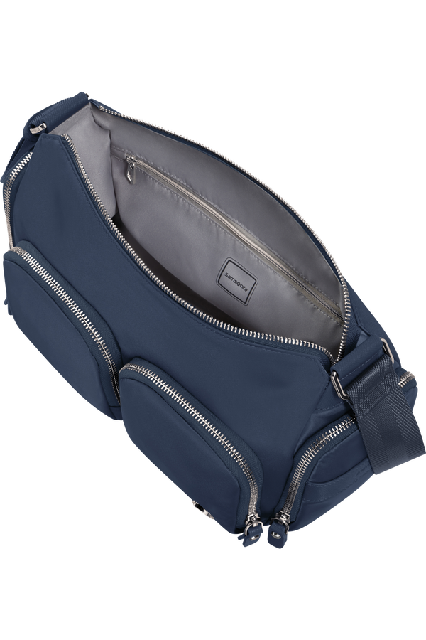 Samsonite Karissa Evo Shoulder Bag Multi Pkt  Blue Nights