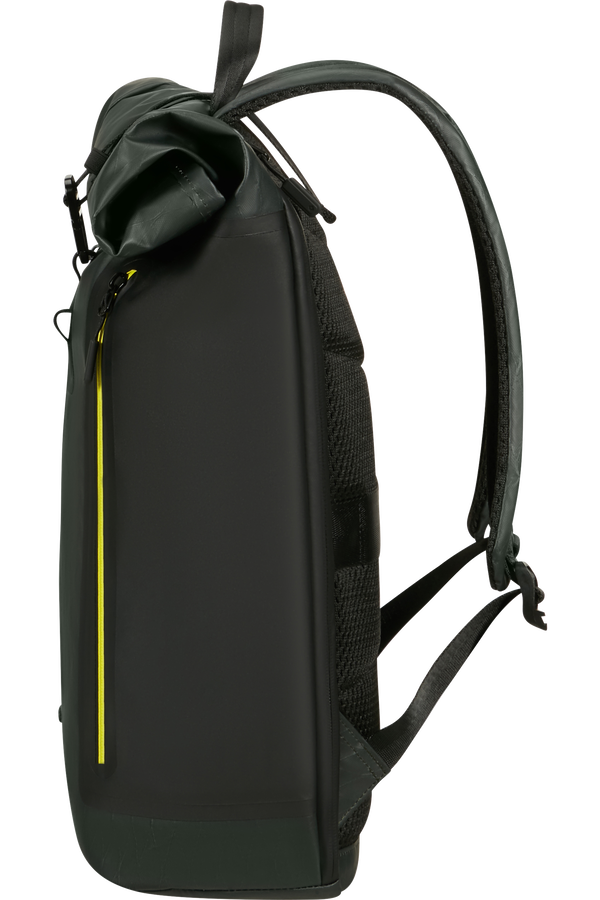 Samsonite Coatify Biz Rolltop Backpack 15.6'  Dark Teal/Lime