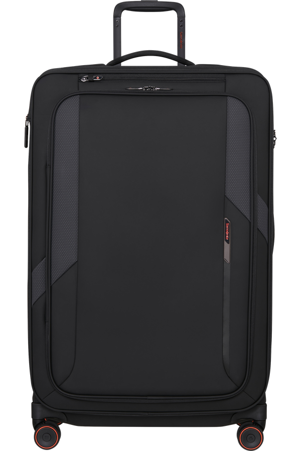 Samsonite Glazed Spinner Expandable 78cm  Black