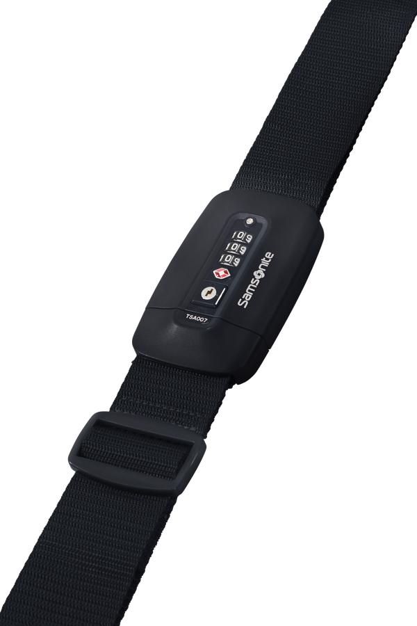 Samsonite Ta Revolution Luggage Strap/TSA Lock  Black