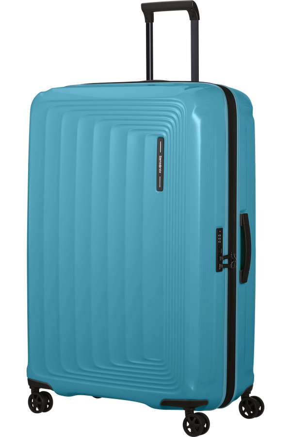 Samsonite Nuon Spinner Expandable 81cm  Metallic Ocean Blue