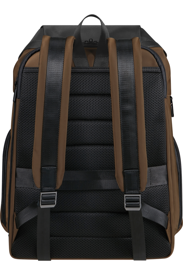 Samsonite Relyon Backpack M 15.6'' with flap  Brown