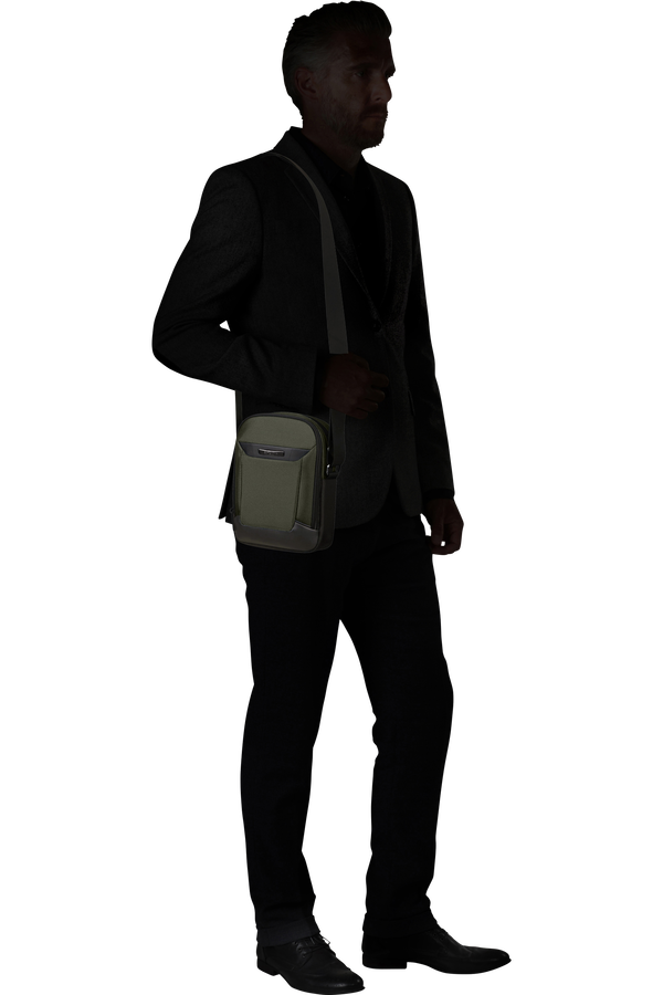 Samsonite Pro-Dlx 6 Crossbody Bag M  Green