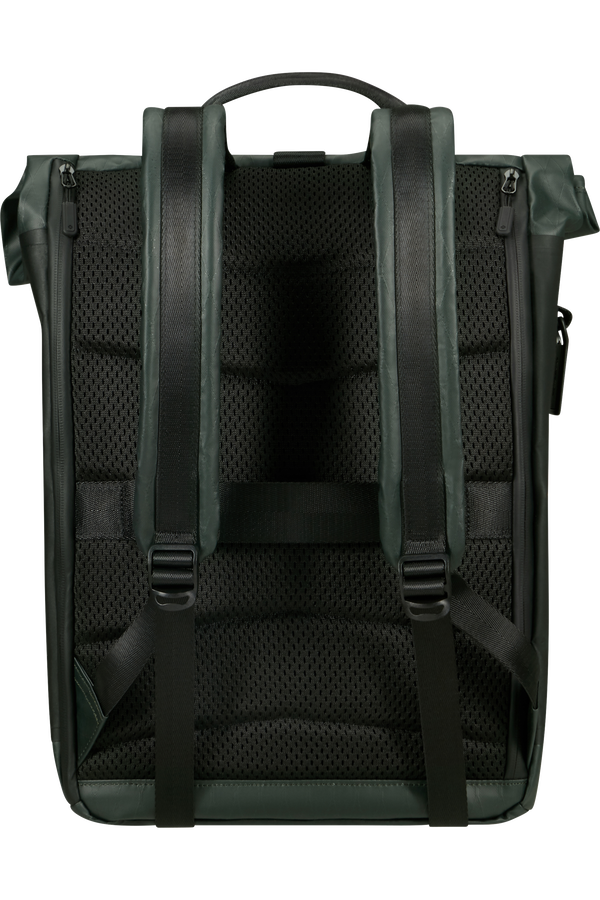 Samsonite Coatify Biz Rolltop Backpack 15.6'  Dark Teal/Lime