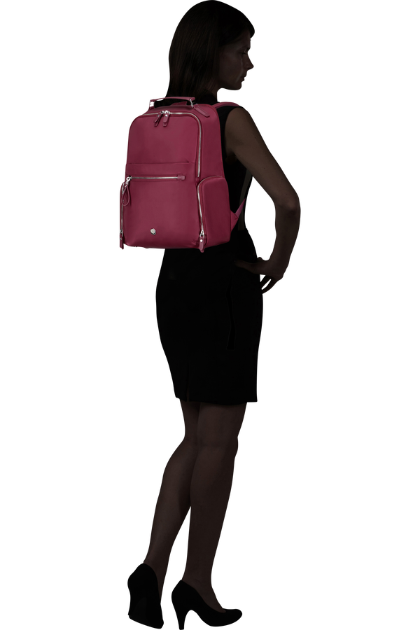 Samsonite Karissa Evo Round Backpack 15.6'  Garnet Red