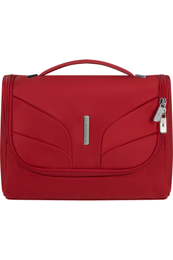 Samsonite Attrix Toilet Kit Hanging Toilet Kit  Red