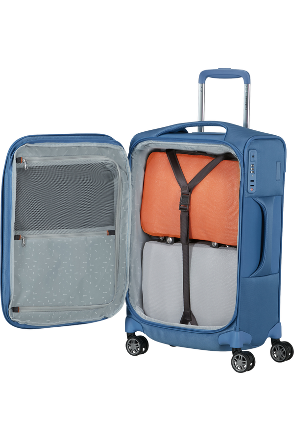 Samsonite Re-Lite Spinner Expandable Lenght 35cm 55cm  Capri Blue
