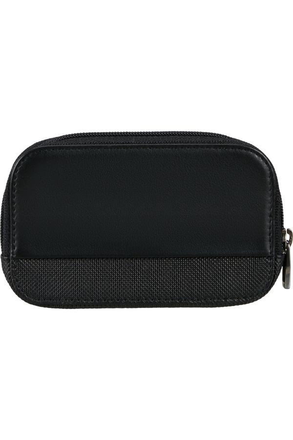 Samsonite Pro-Dlx 6 Slg 524 -Z ROUND KEY POUCH+2R  Black