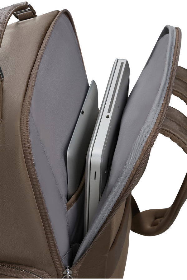 Samsonite Karissa Evo Round Backpack 15.6'  Nut Brown