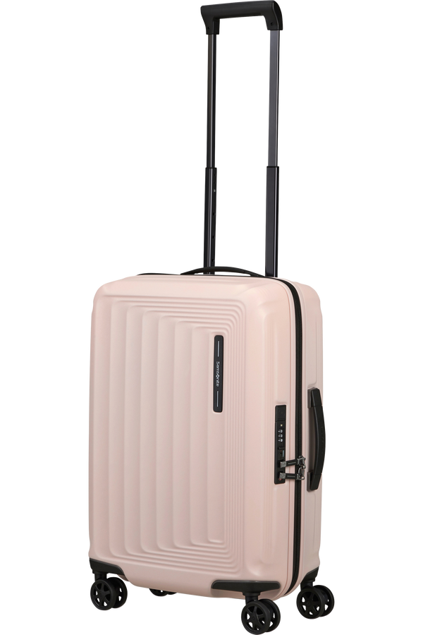 Samsonite Nuon Spinner Expandable 55cm  Matt Powder Pink