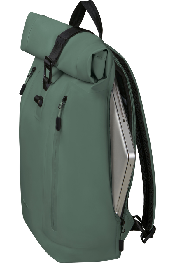 Samsonite Coatify Biz Rolltop Backpack 15.6'  Green