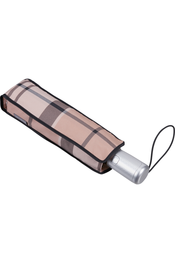 Samsonite Alu Drop S Safe 3 Sect. Auto O/C  Beige Check