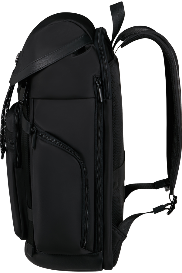 Samsonite Relyon Backpack M 15.6'' with flap  Black
