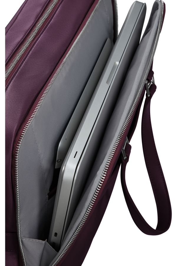 Samsonite Karissa Evo Bailhandle 15.6' 2 Comp  Burgundy